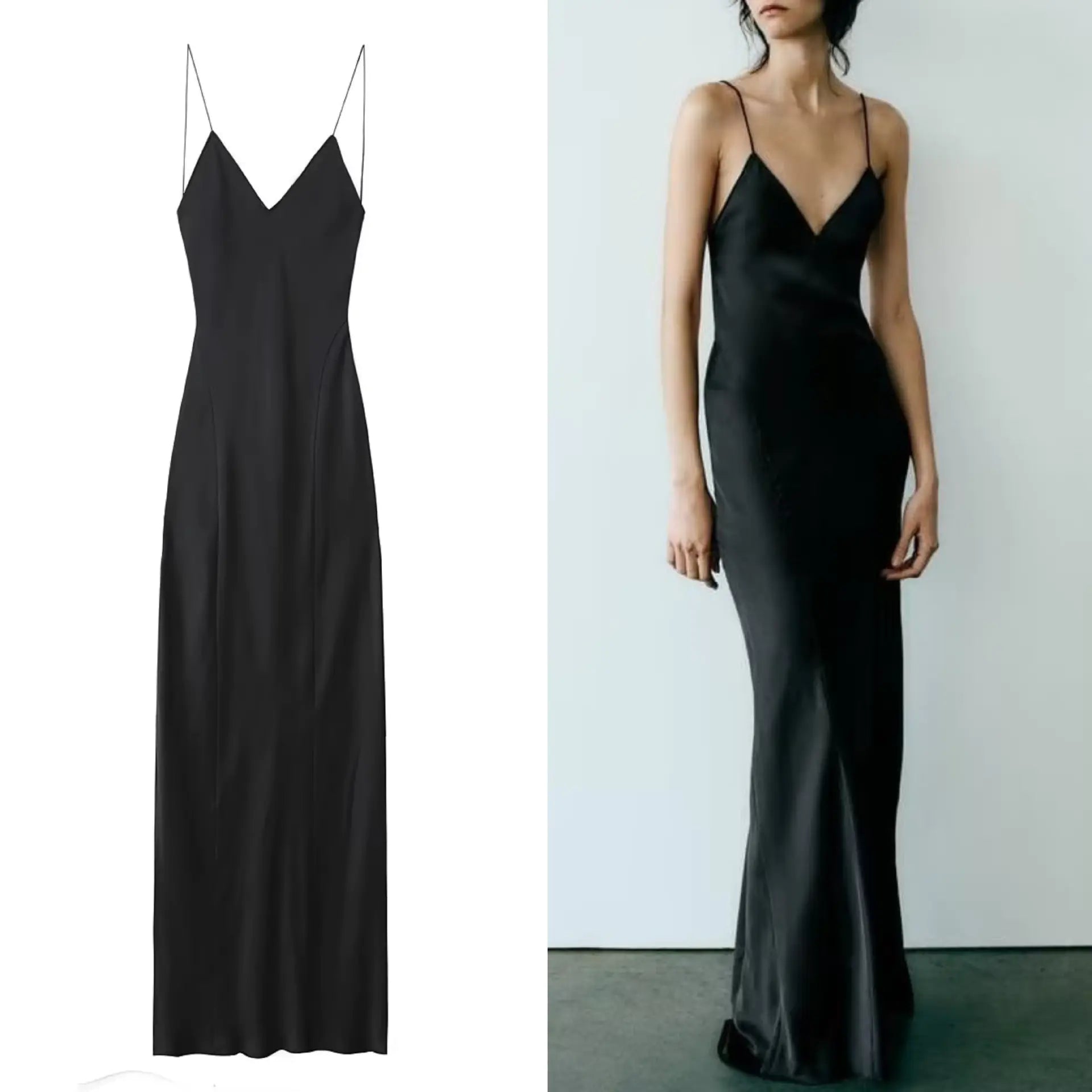 Summer Satin Slip Dress for Women - New 2023 Style